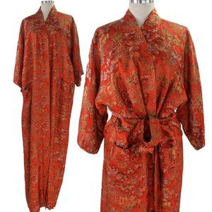 Vintage Silk Robe